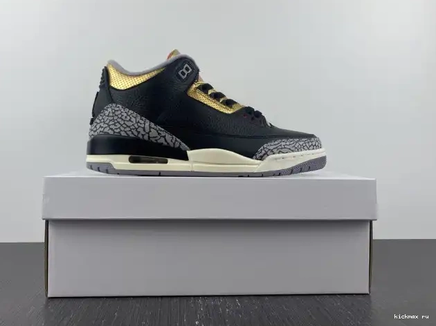 Rep Air Gold WMNS 3 CK9246-067 Jordan Black 0421